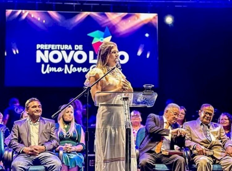 Dia do Evangélico em Novo Lino é marcado por grande público numa noite de muito louvor com a cantora Bruna Karla